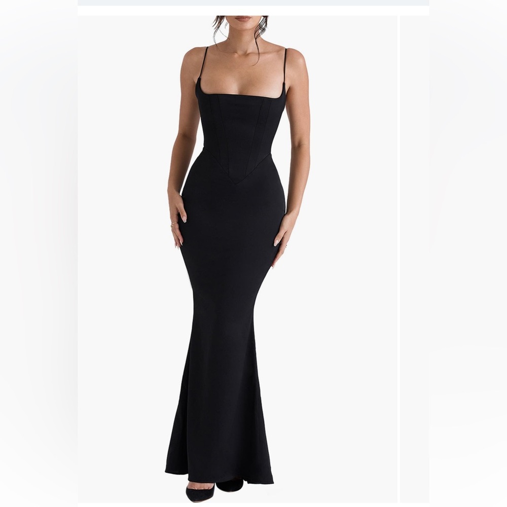 House of CB Olivette Corset Maxi Dress